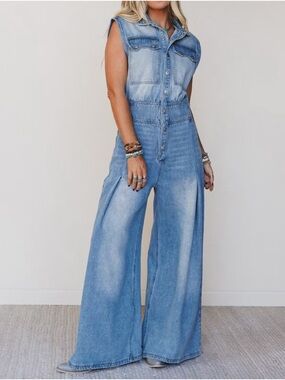 BiBi Light Blue Washed Denim Jacket